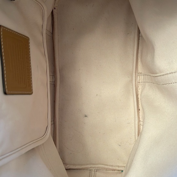 Hadley Multi Color Stripe Coach Bag - Picture 5 of 13